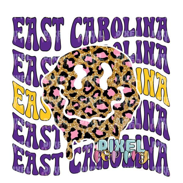 ECU Drip Smiley Sublimation Design | ECU Sublimation | East Carolina Digital Art Design | Sublimation | DTF | Digital Download | Sublimation Download