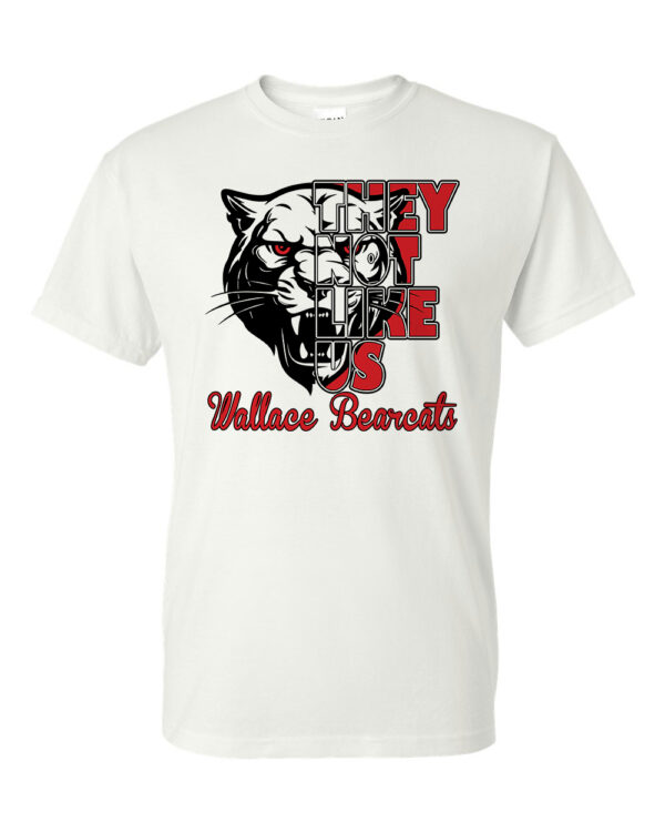 They Not Like Us - Wallace Bearcats | Mascot Sublimation | Mascot Digital Art Design | Sublimation | DTF | Digital Download - Image 2