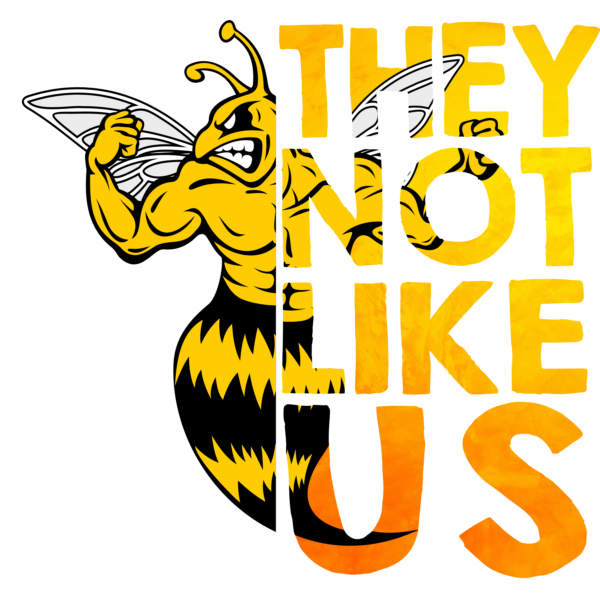 They Not Like Us - Canva Image Frame | Mascot Sublimation | Mascot Digital Art Design | Sublimation | DTF | Digital Download - Image 2