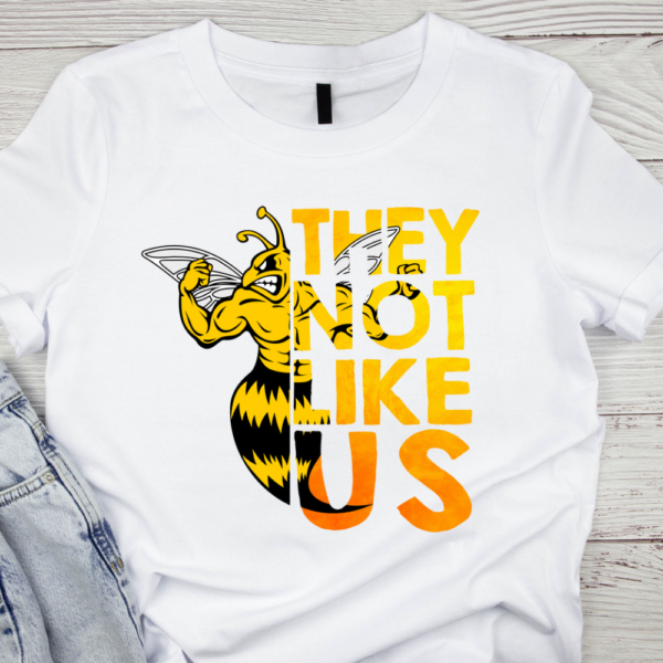 They Not Like Us - Canva Image Frame | Mascot Sublimation | Mascot Digital Art Design | Sublimation | DTF | Digital Download